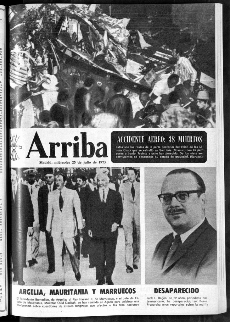 Miniatura de Arriba del 25 de julio de 1973