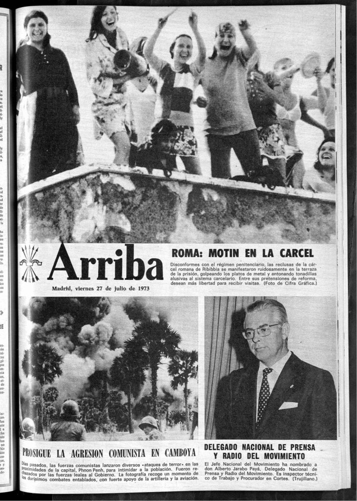 Miniatura de Arriba del 27 de julio de 1973