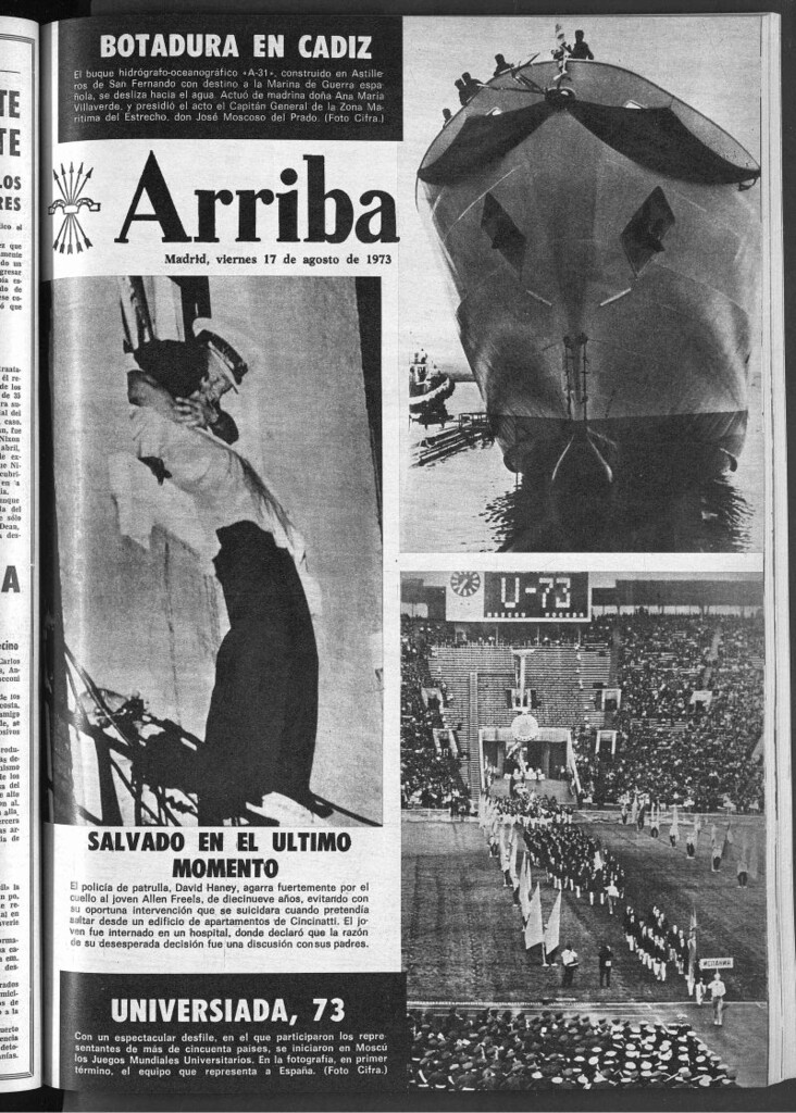Miniatura de Arriba del 17 de agosto de 1973