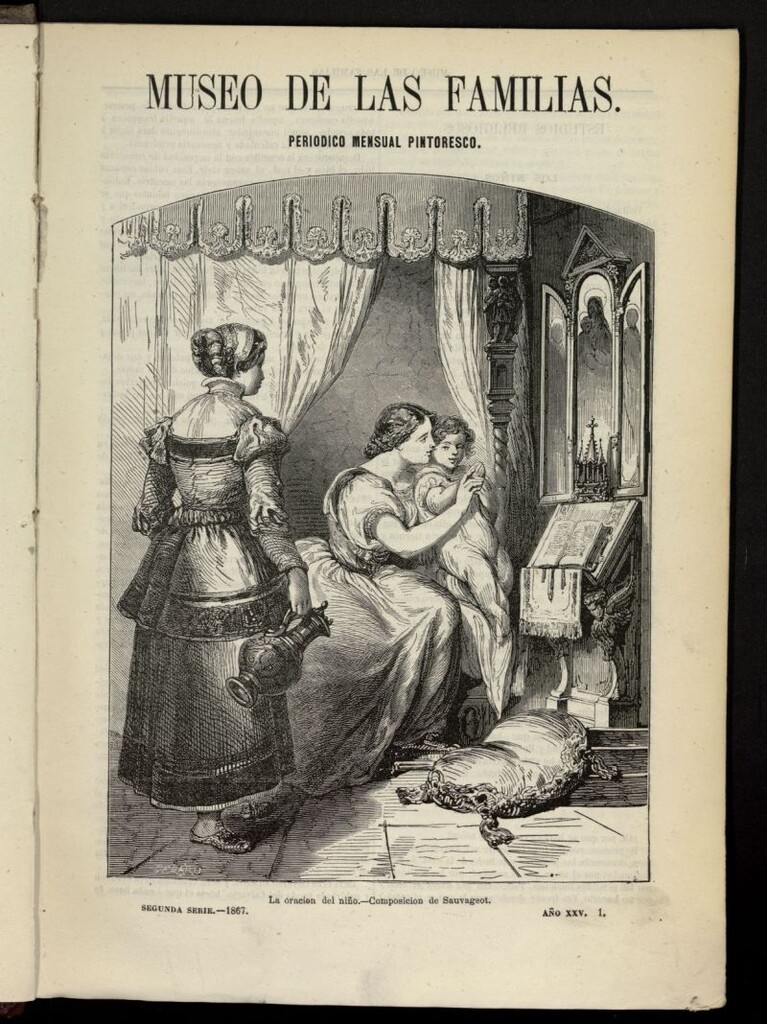 Miniatura de Museo de las familias: periódico mensual segunda serie de 1867, nº 1