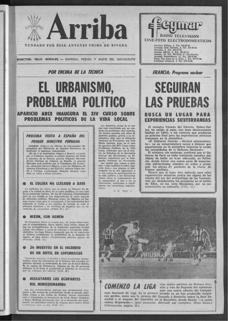 Miniatura de Arriba del 2 de septiembre de 1973