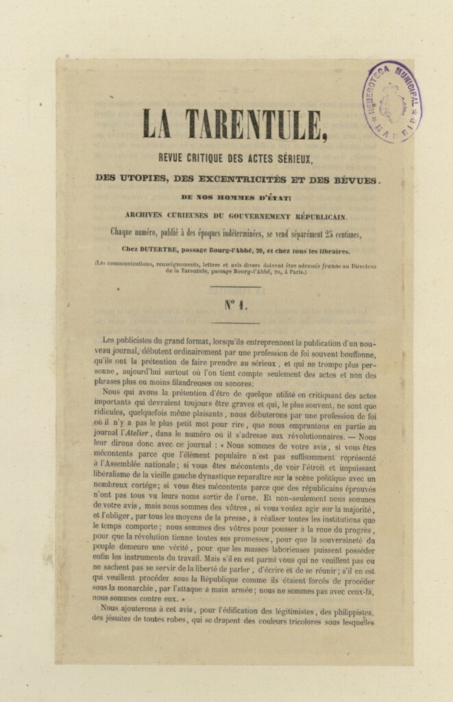 Miniatura de La Tarentule