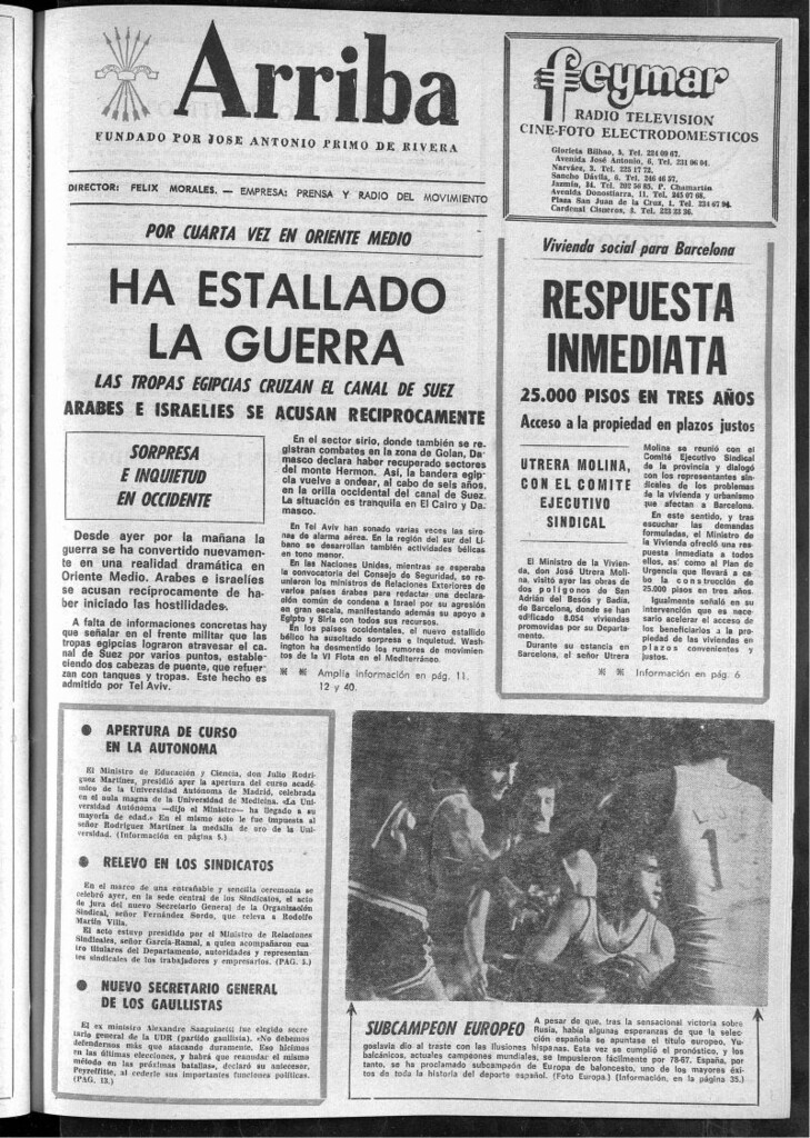 Miniatura de Arriba del 7 de octubre de 1973