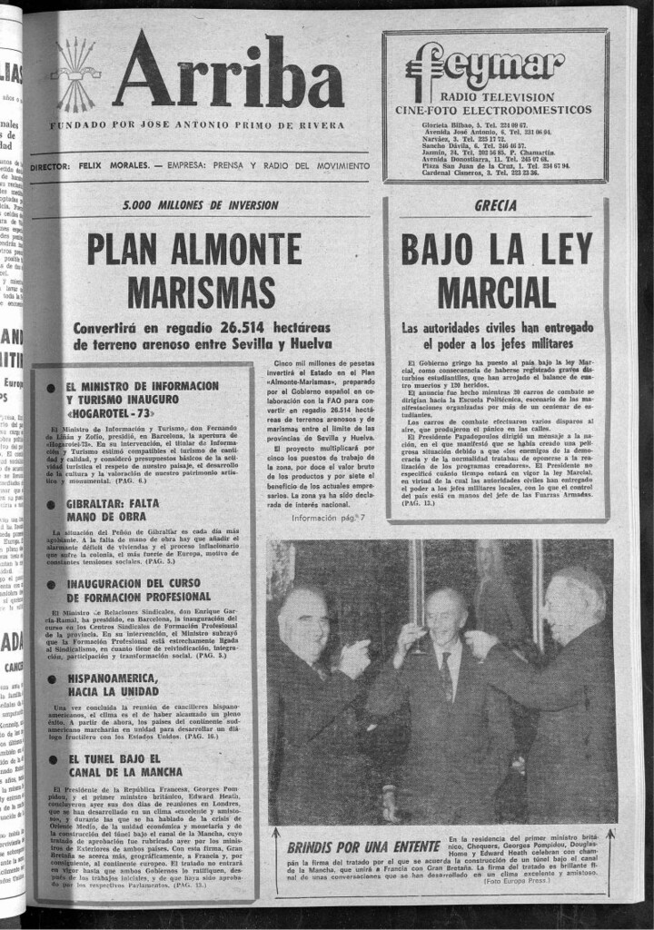 Miniatura de Arriba del 18 de noviembre de 1973