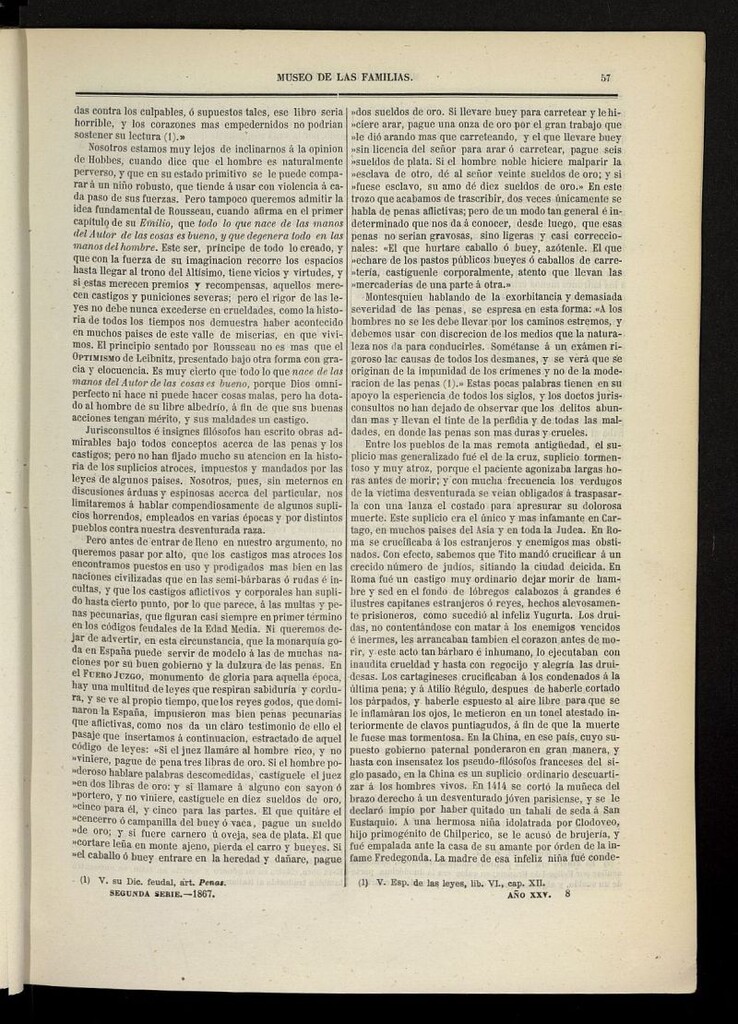 Miniatura de Museo de las familias: periódico mensual segunda serie de 1867, nº 8