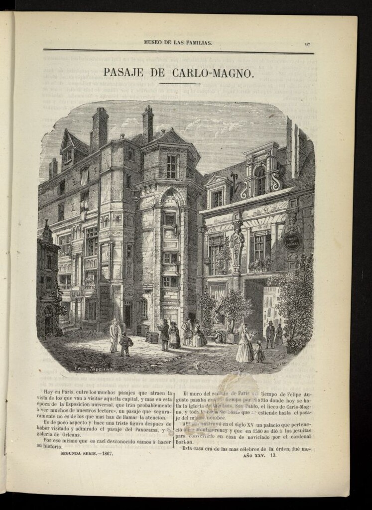 Miniatura de Museo de las familias: periódico mensual segunda serie de 1867, nº 13