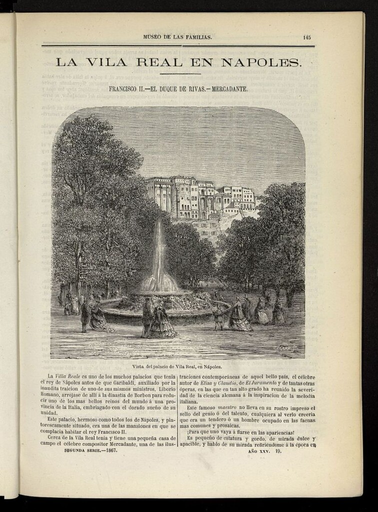 Miniatura de Museo de las familias: periódico mensual segunda serie de 1867, nº 19