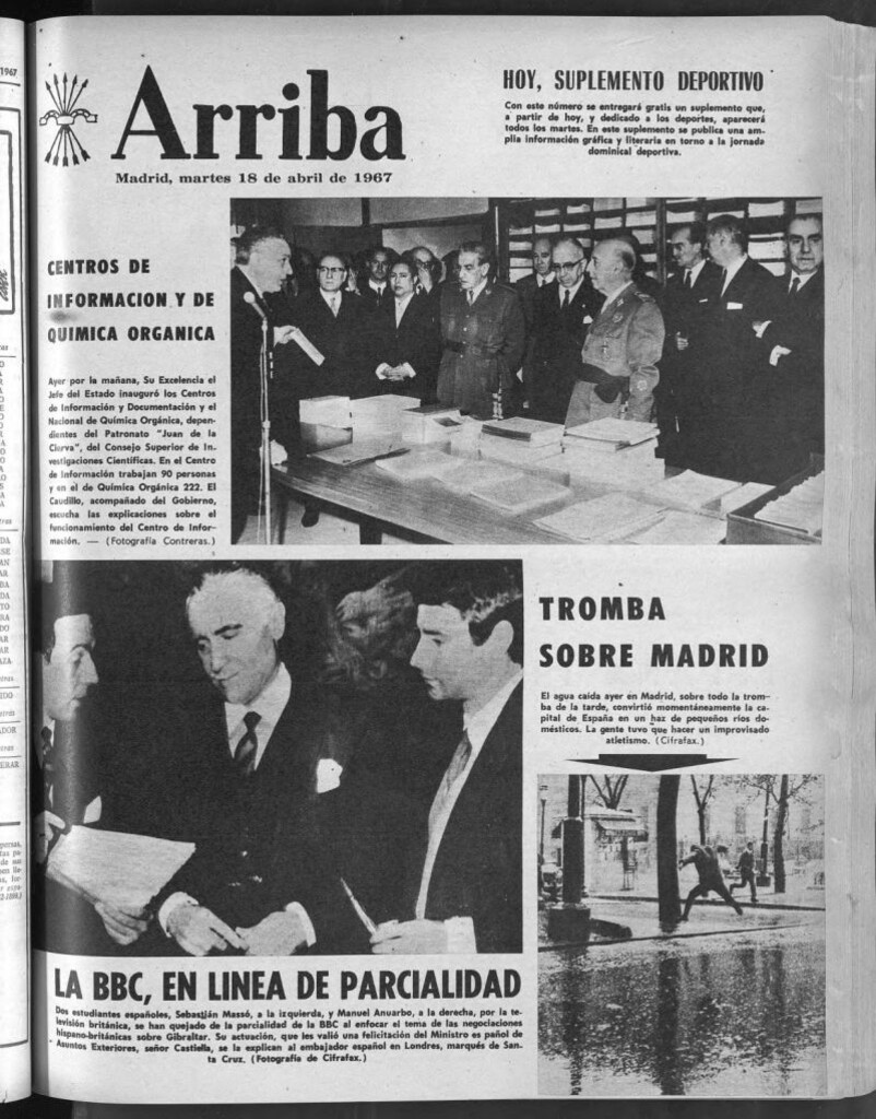 Miniatura de Arriba del 18 de abril de 1967