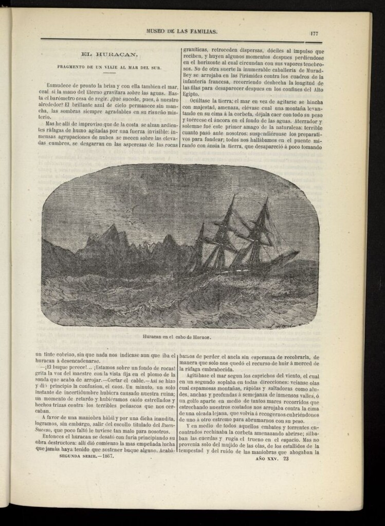 Miniatura de Museo de las familias: periódico mensual segunda serie de 1867, nº 23