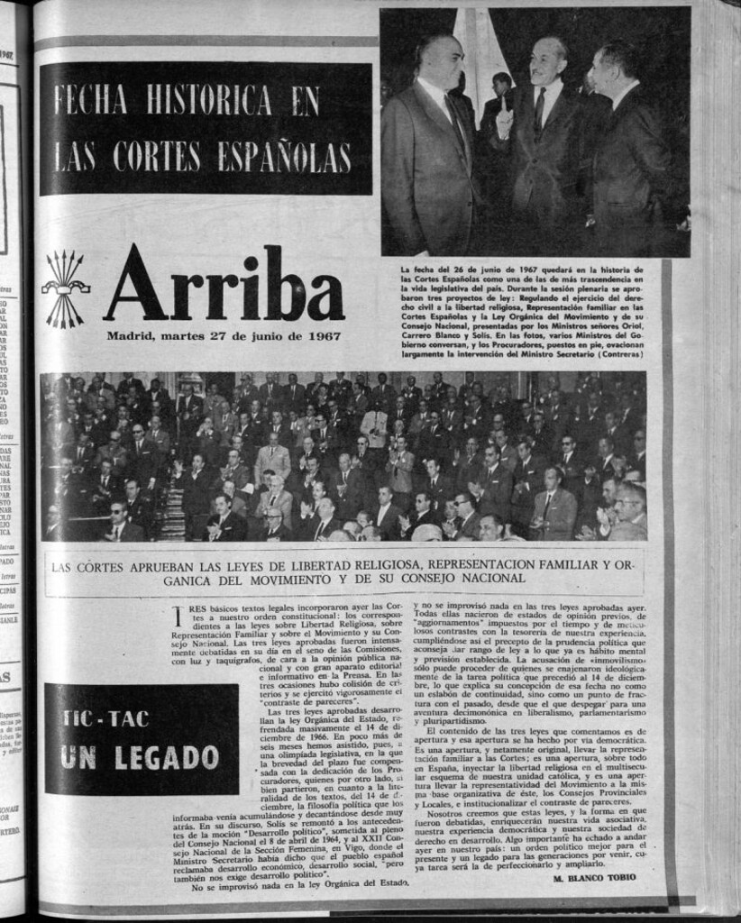 Miniatura de Arriba del 27 de junio de 1967