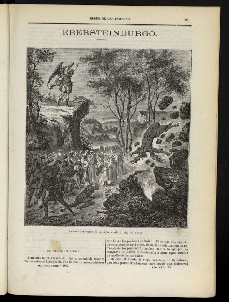 Miniatura de Museo de las familias: periódico mensual segunda serie de 1867, nº 25