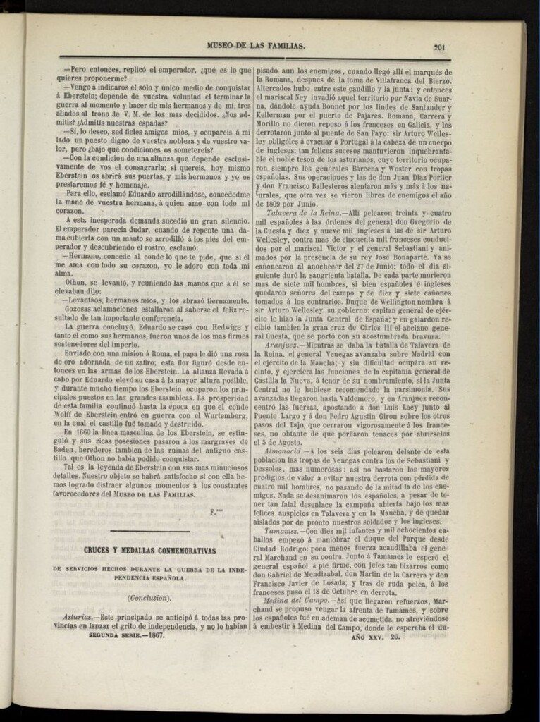 Miniatura de Museo de las familias: periódico mensual segunda serie de 1867, nº 26