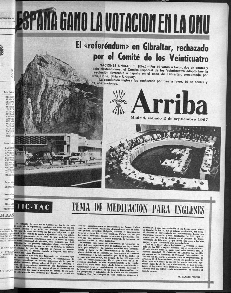 Miniatura de Arriba del 2 de septiembre de 1967