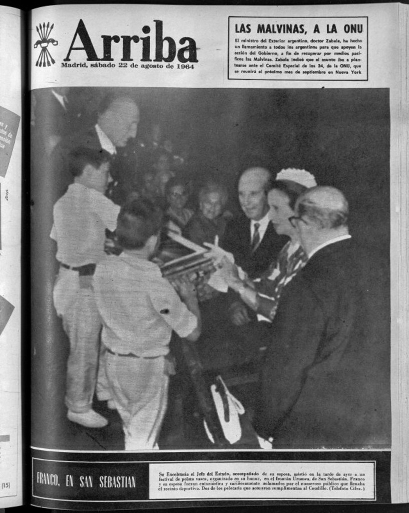 Miniatura de Arriba del 22 de agosto de 1964