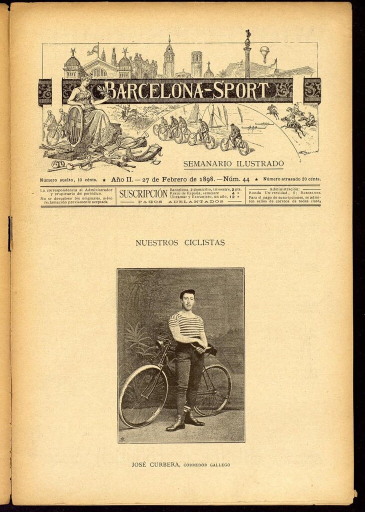 Miniatura de Barcelona Sport. 27 de febrero de 1898