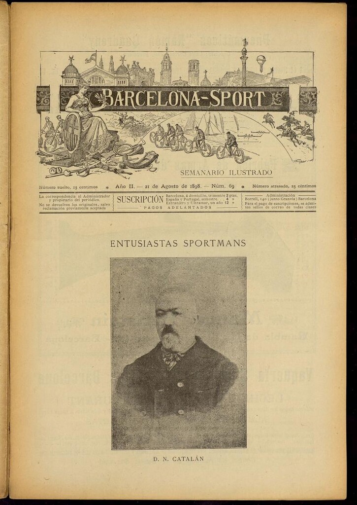 Miniatura de Barcelona Sport. 21 de agosto de 1898