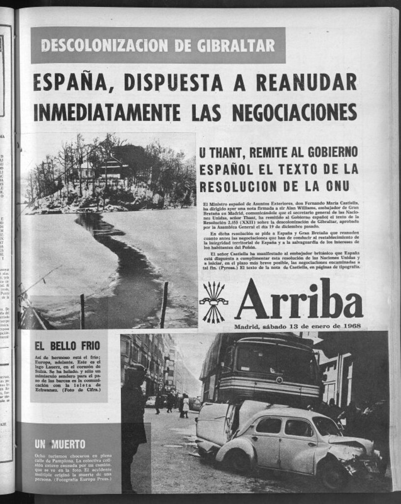 Miniatura de Arriba del 13 de enero de 1968