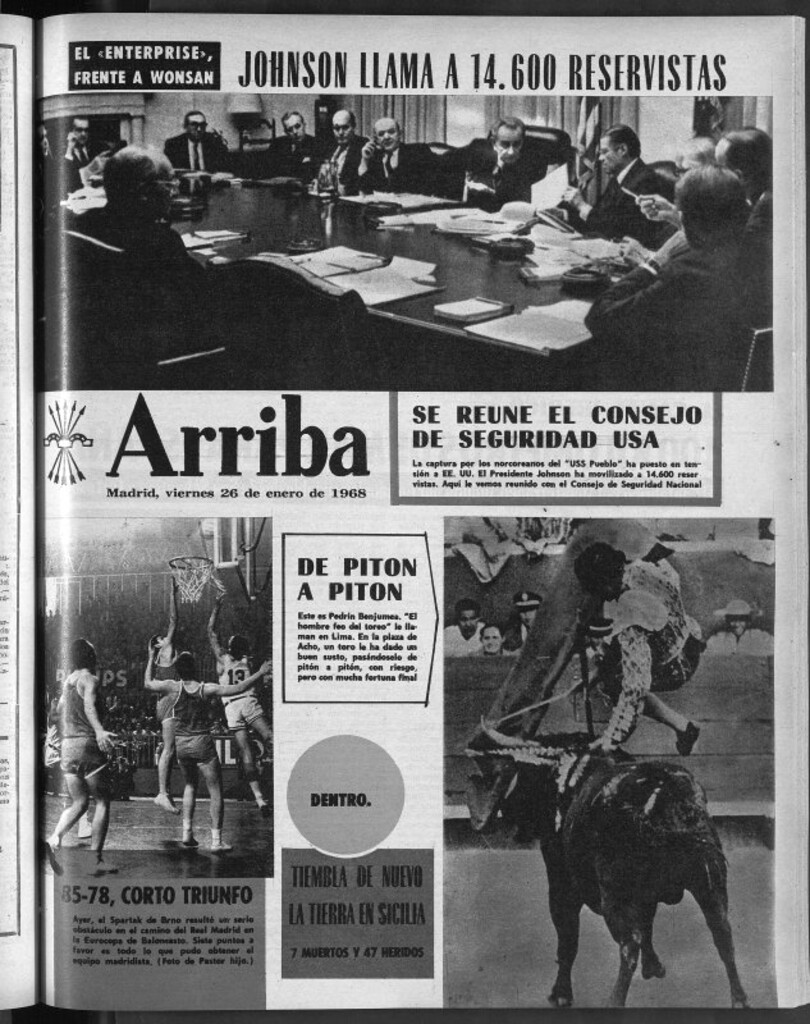 Miniatura de Arriba del 26 de enero de 1968