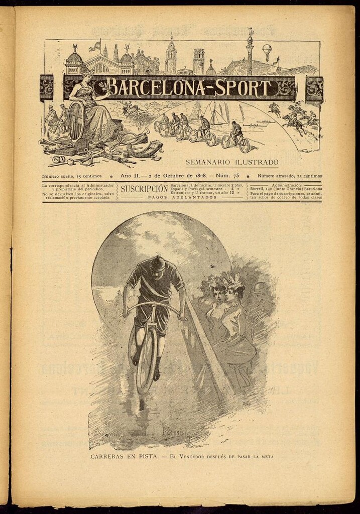 Miniatura de Barcelona Sport. 2 de Octubre de 1898