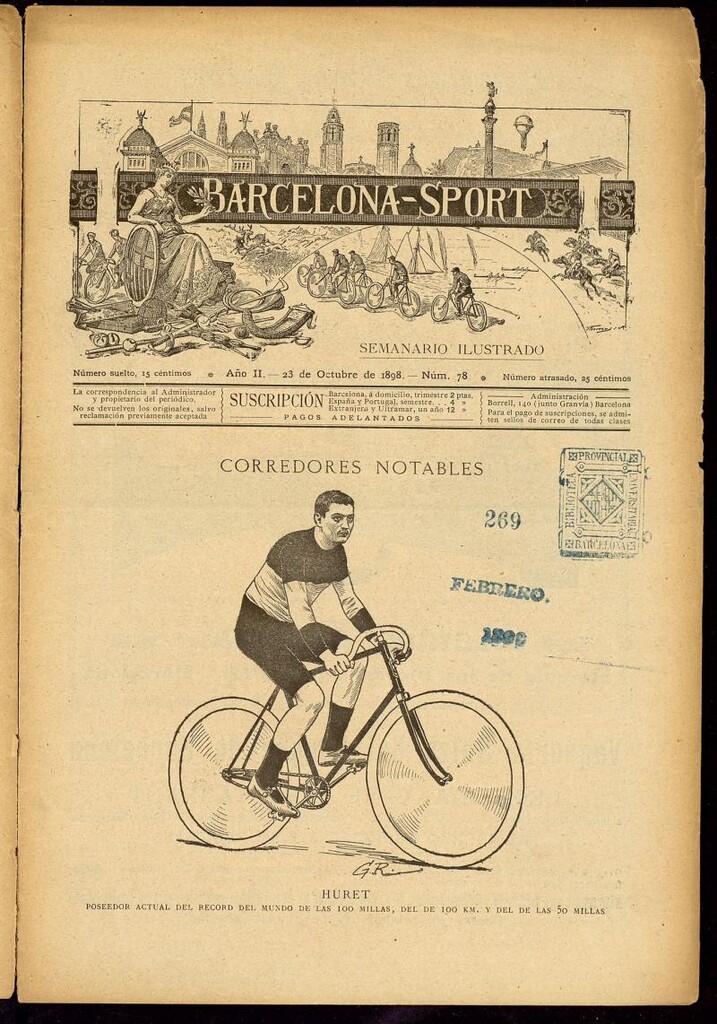 Miniatura de Barcelona Sport 23 de Octubre de 1898