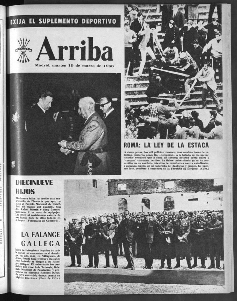 Miniatura de Arriba del 19 de marzo de 1968