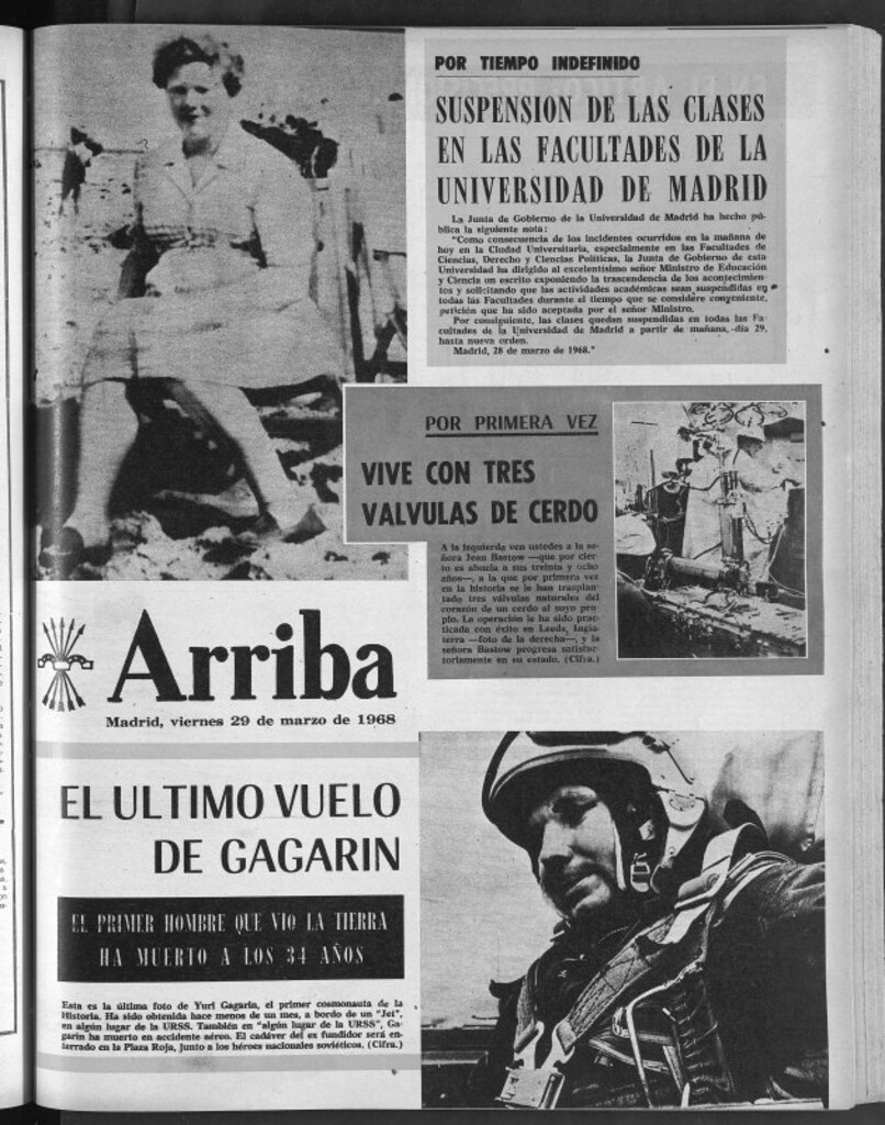 Miniatura de Arriba del 29 de marzo de 1968