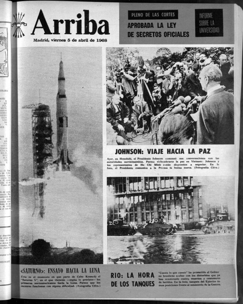 Miniatura de Arriba del 5 de abril de 1968