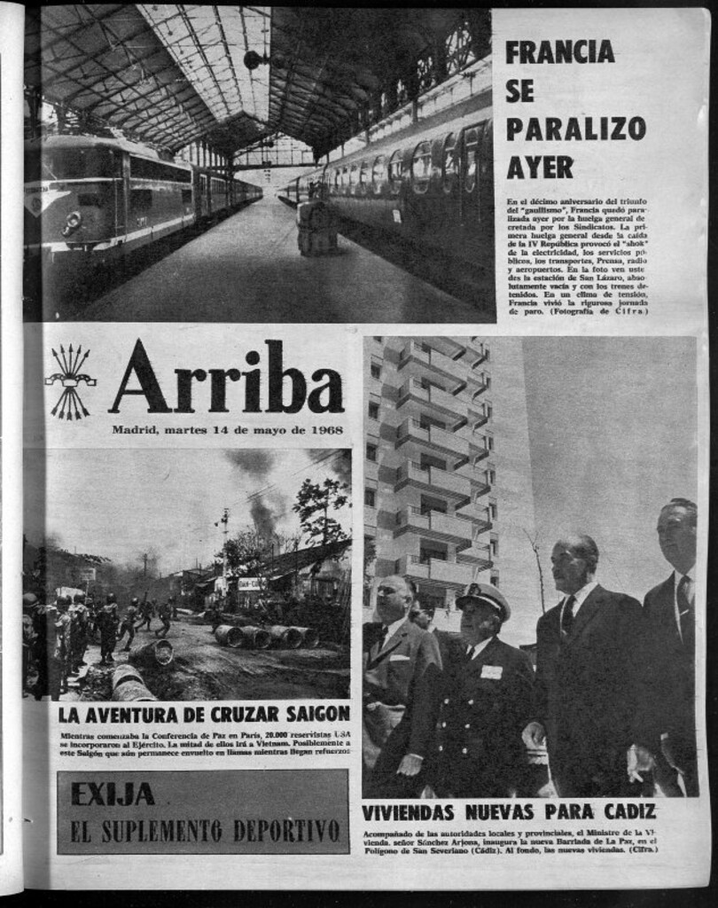 Miniatura de Arriba del 14 de mayo de 1968