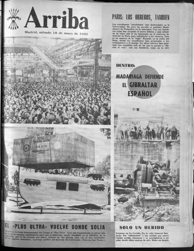 Miniatura de Arriba del 18 de mayo de 1968