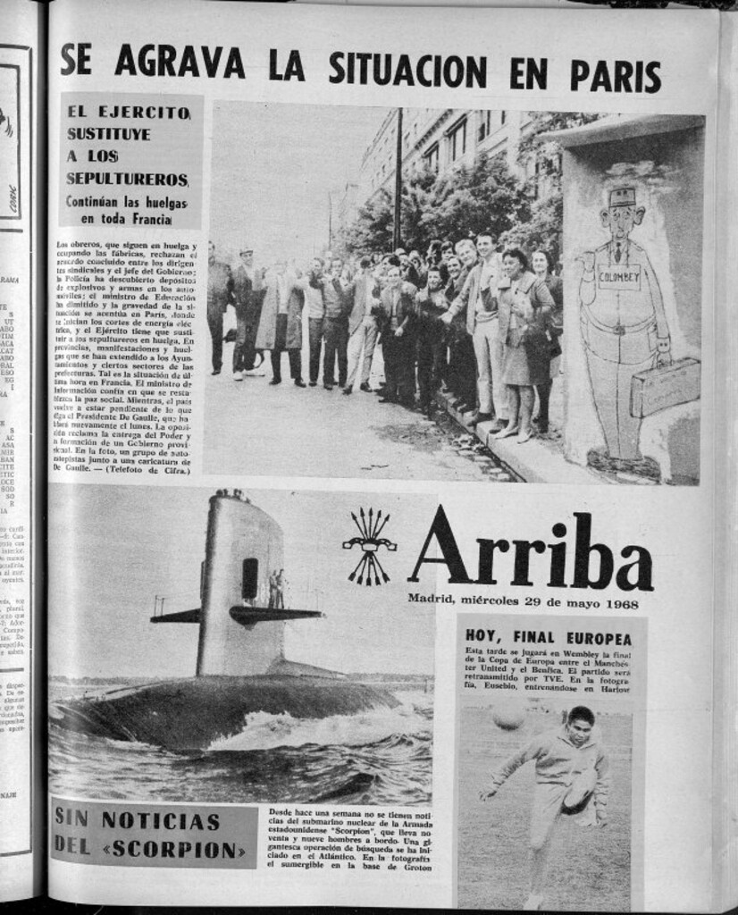 Miniatura de Arriba del 29 de mayo de 1968