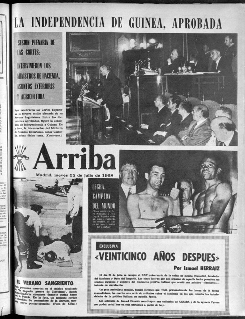 Miniatura de Arriba del 25 de julio de 1968
