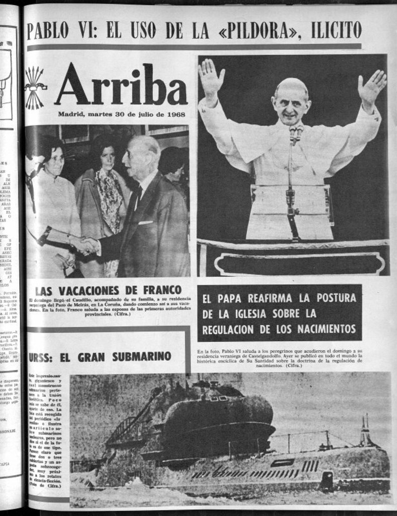 Miniatura de Arriba del 30 de julio de 1968