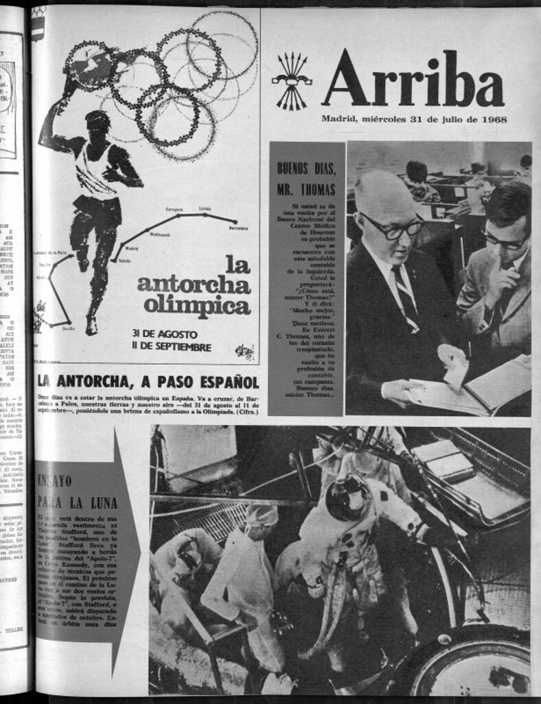 Miniatura de Arriba del 31 de julio de 1968