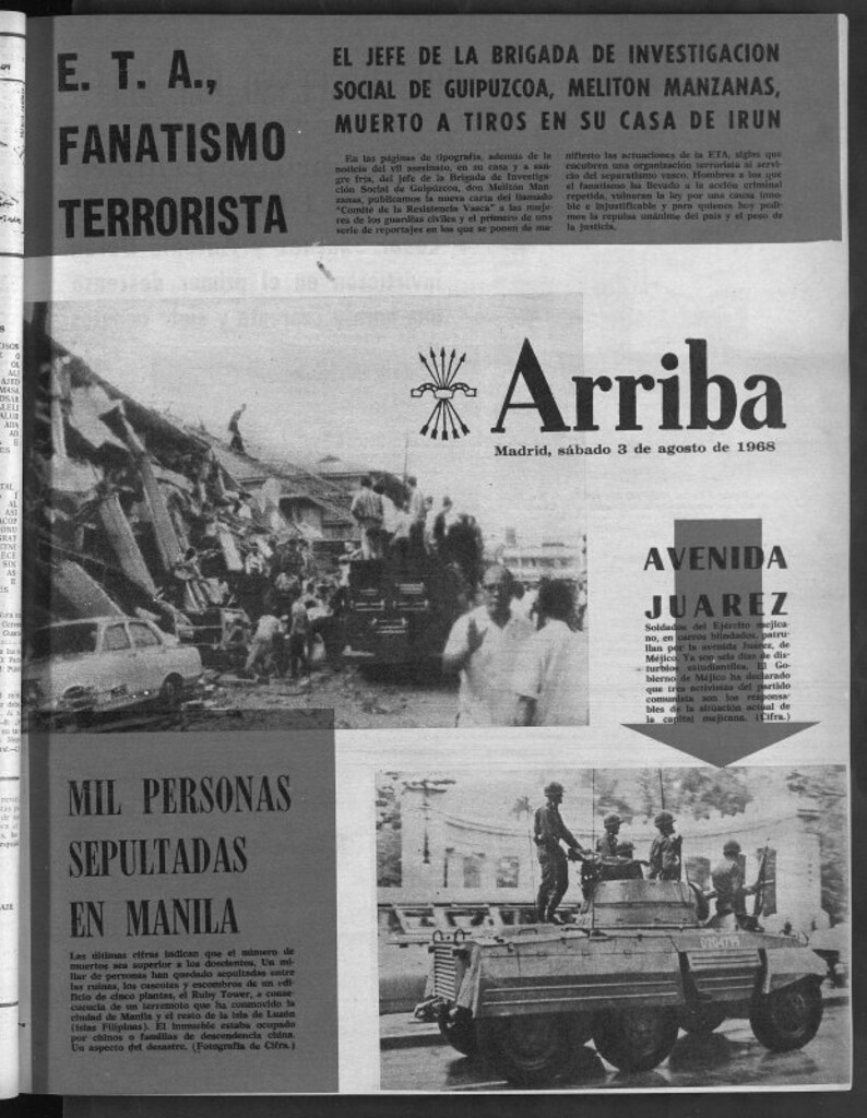 Miniatura de Arriba del 3 de agosto de 1968