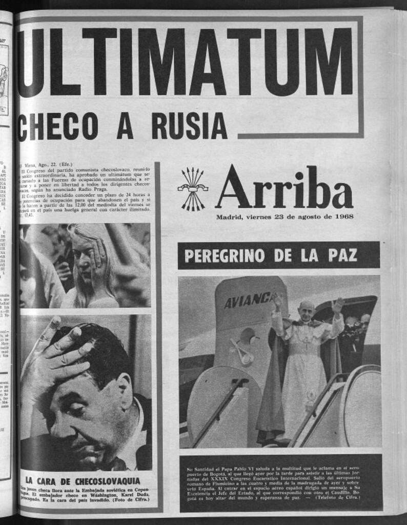 Miniatura de Arriba del 23 de agosto de 1968