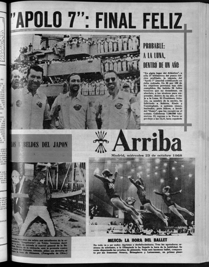 Miniatura de Arriba del 23 de octubre de 1968