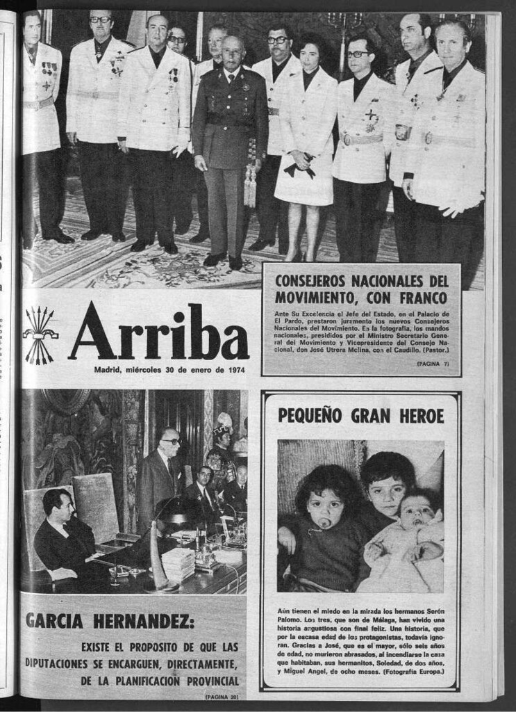 Miniatura de Arriba del 30 de enero de 1974