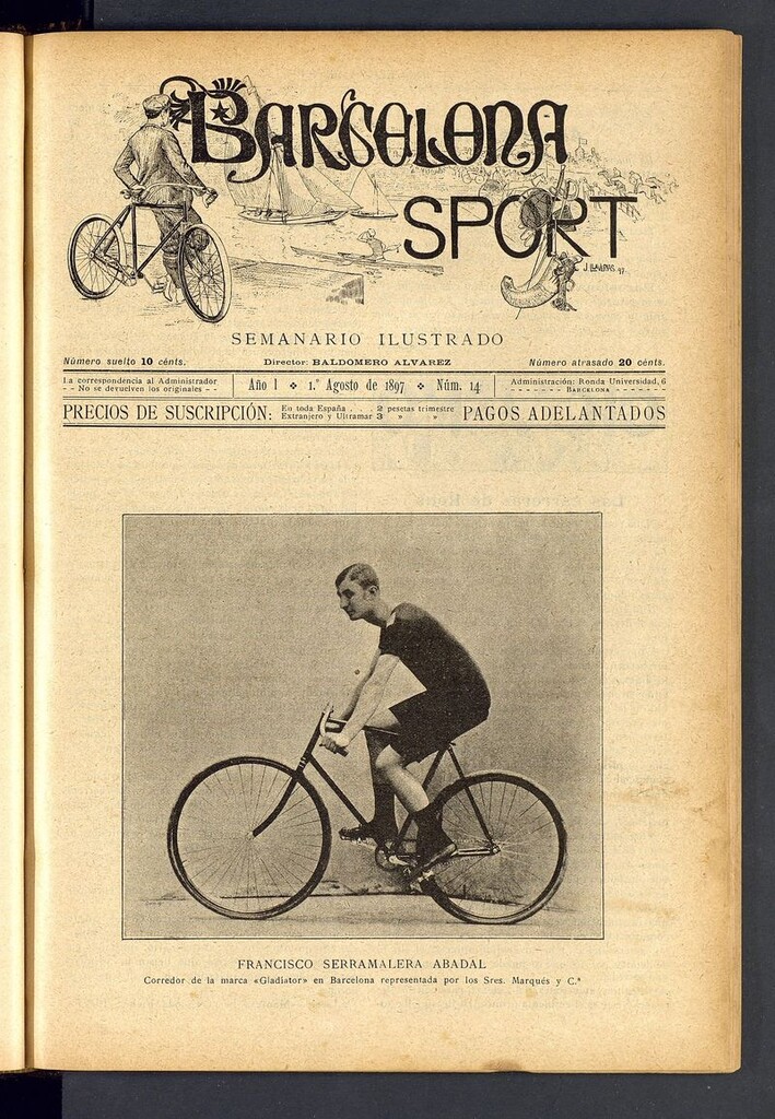 Miniatura de Barcelona Sport. 1 de agosto de 1897