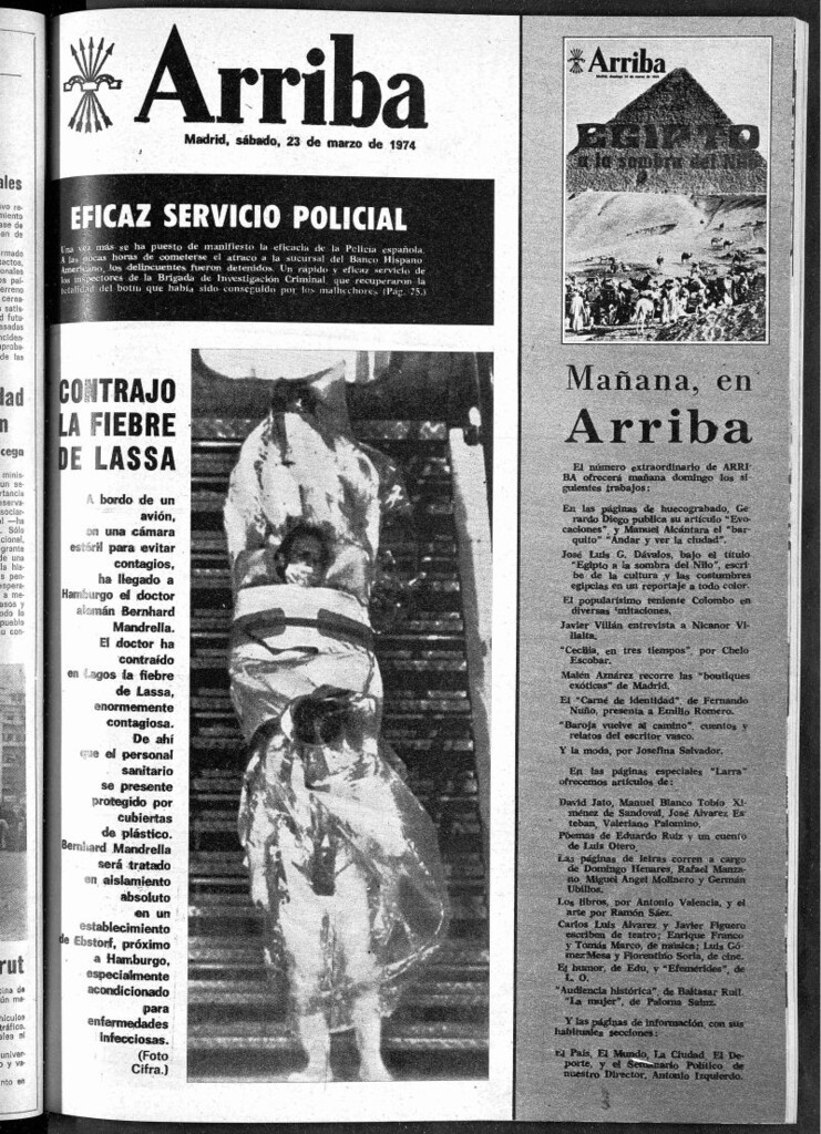 Miniatura de Arriba del 23 de marzo de 1974
