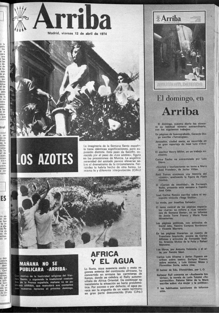 Miniatura de Arriba del 12 de abril de 1974
