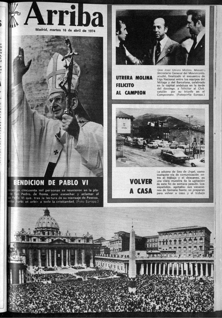 Miniatura de Arriba del 16 de abril de 1974