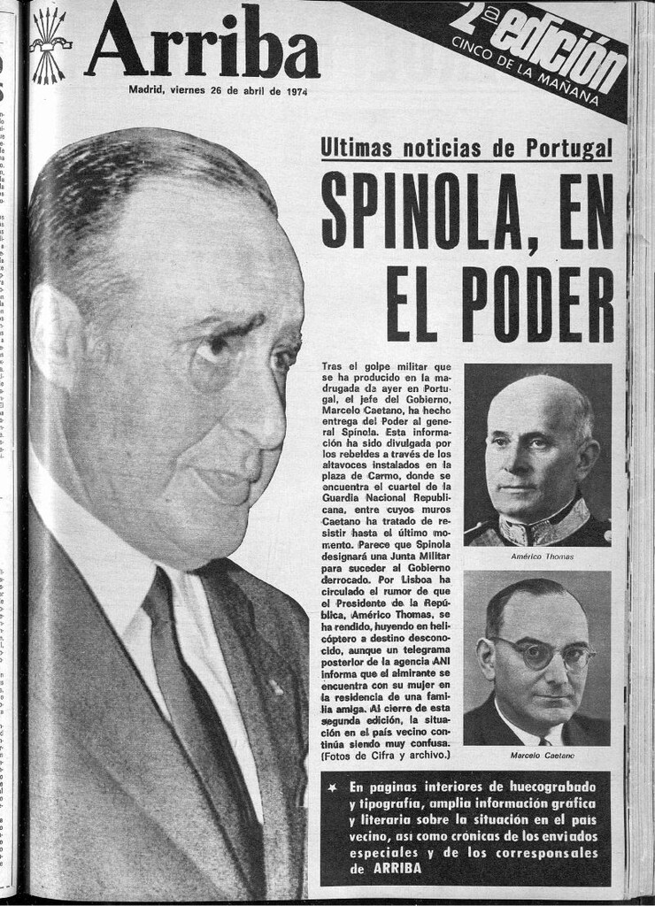 Miniatura de Arriba del 26 de abril de 1974