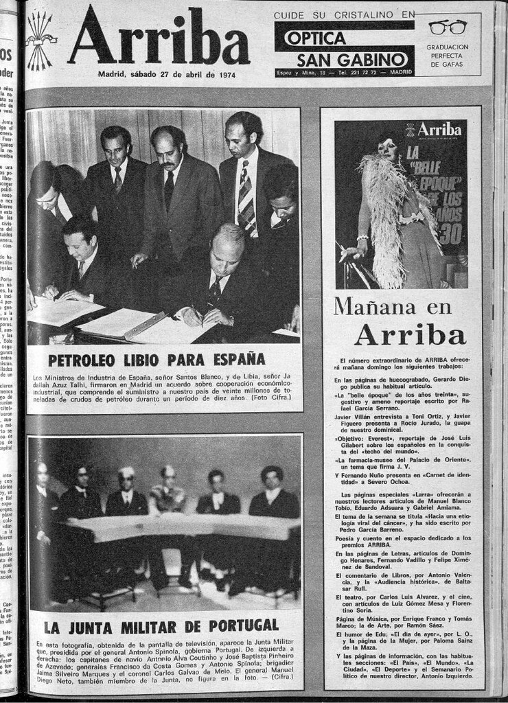 Miniatura de Arriba del 27 de abril de 1974