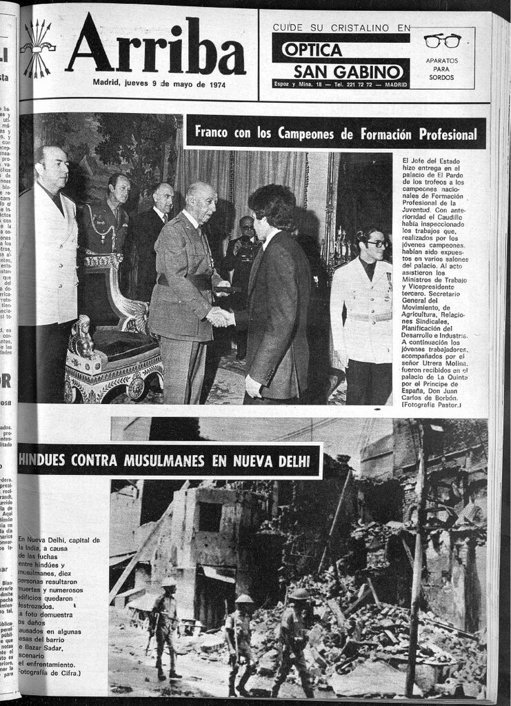 Miniatura de Arriba del 9 de mayo de 1974