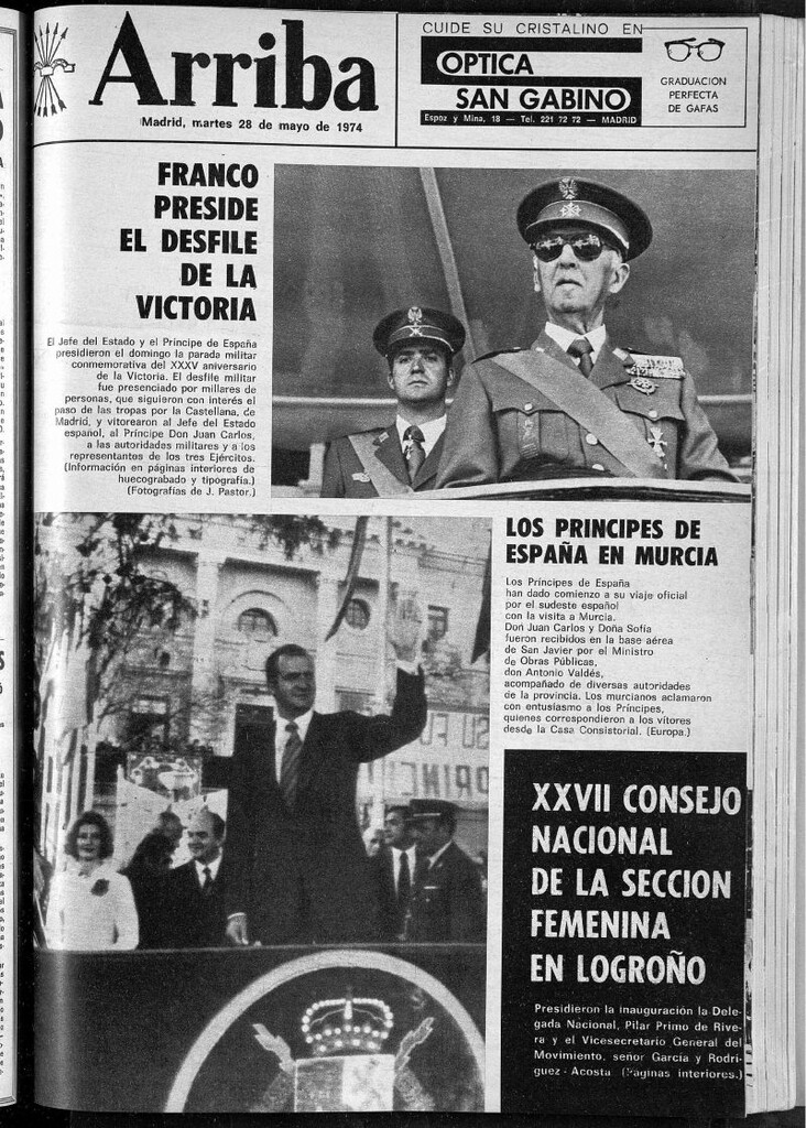 Miniatura de Arriba del 28 de mayo de 1974