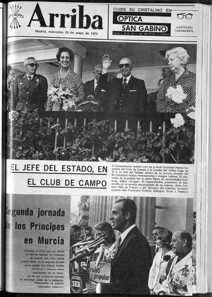 Miniatura de Arriba del 29 de mayo de 1974