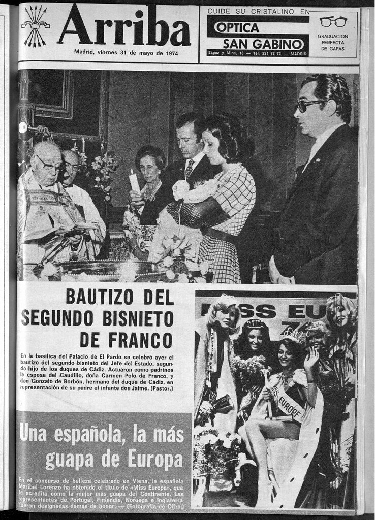 Miniatura de Arriba del 31 de mayo de 1974