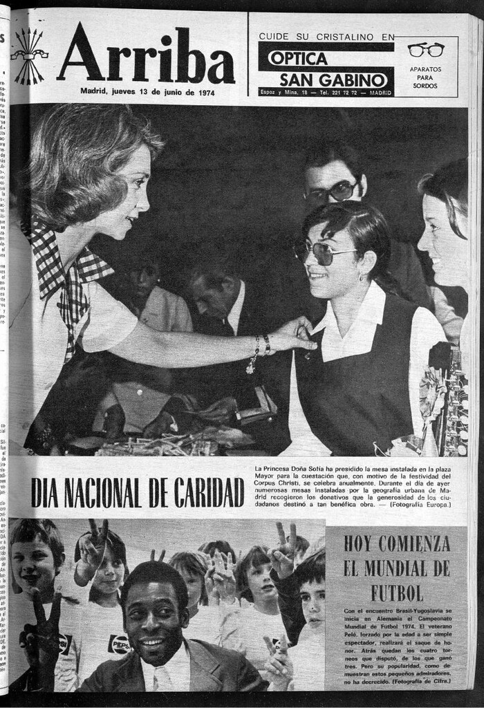 Miniatura de Arriba del 13 de junio de 1974