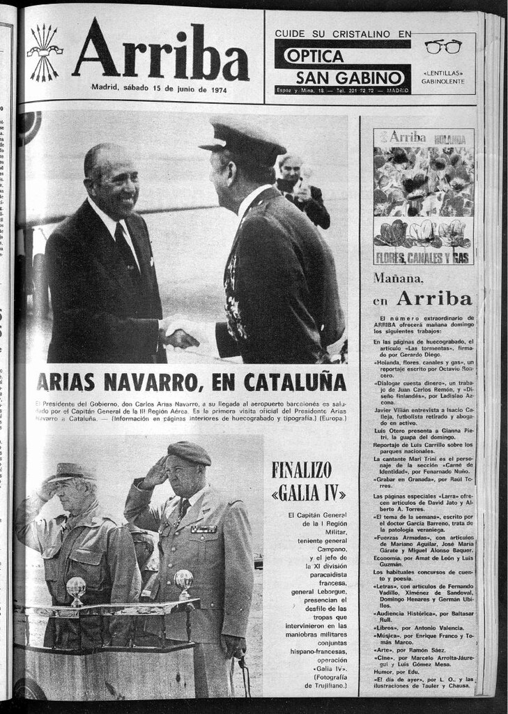 Miniatura de Arriba del 15 de junio de 1974