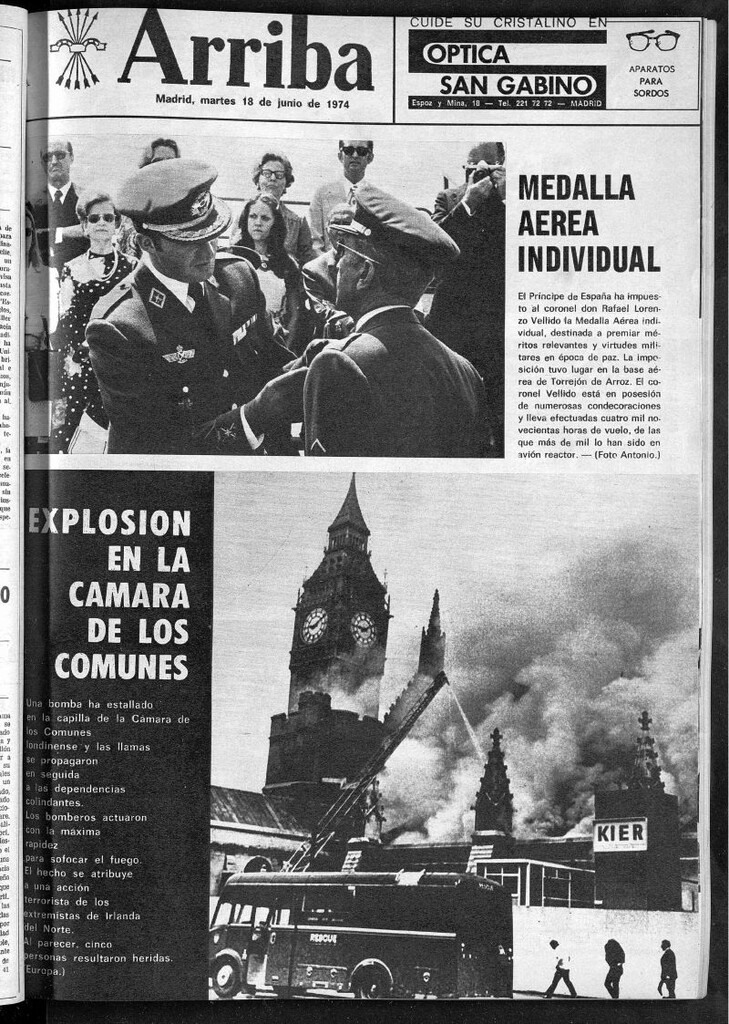 Miniatura de Arriba del 18 de junio de 1974